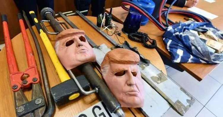 Trump maskeli soyguncu kardeşler yakayı ele verdi