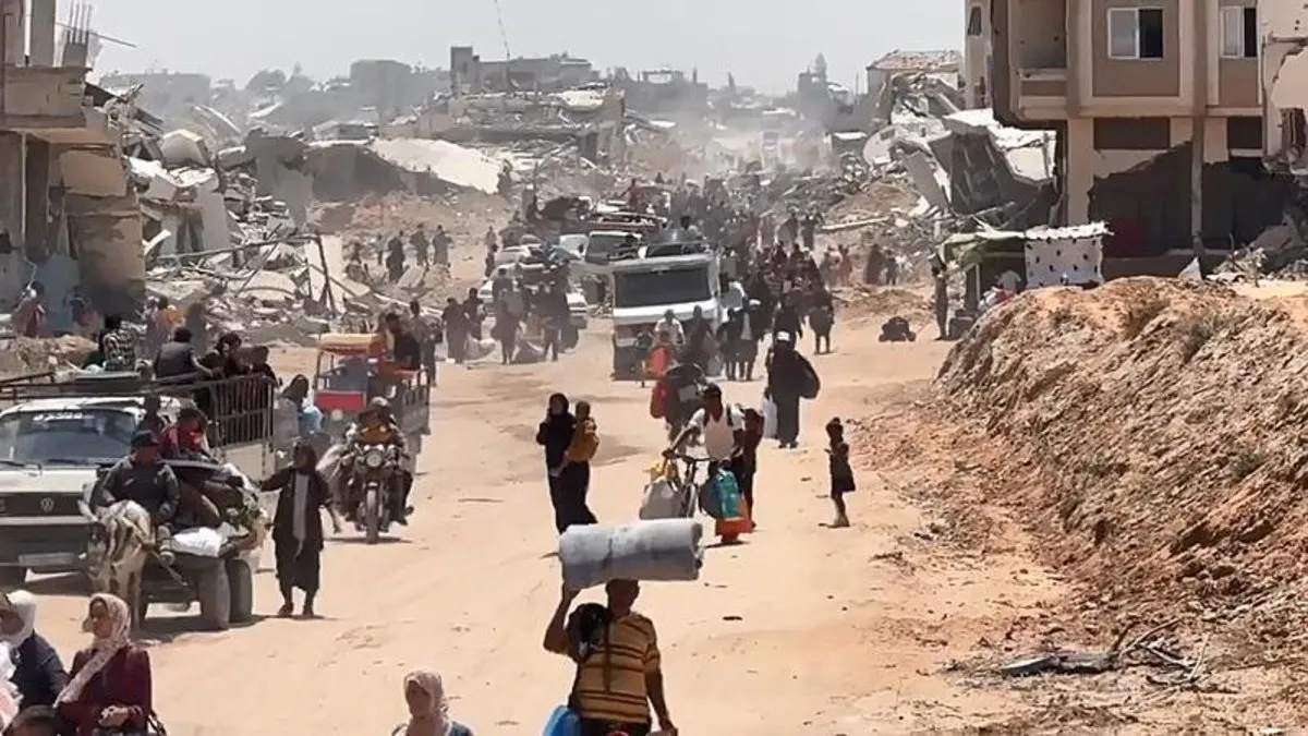 BM: 1 günde 150 bin kişi yerinden edildi