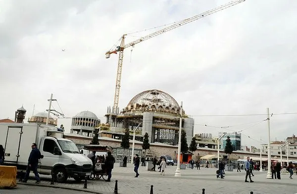 Taksim Camii'nde sona gelindi!