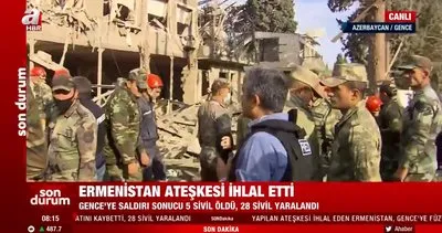 Son dakika haberi... Ermenistan’dan Azerbaycan’a kalleş saldırı! Olay yerinden canlı yayın... 5 ölü, 28 yaralı | Video