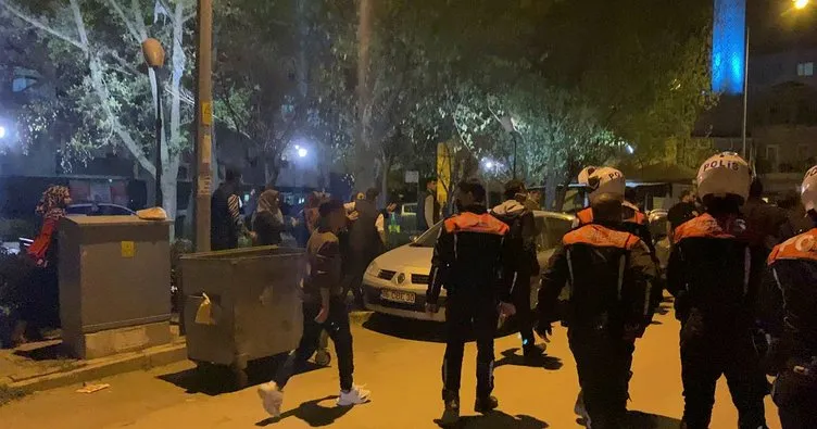 Bursa’da iki aile birbirine girdi! 100 kişinin karıştığı kavga kameraya yansıdı