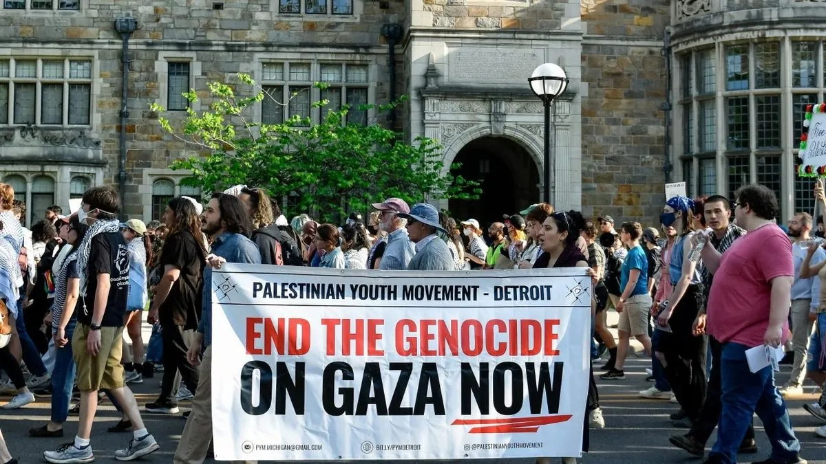 ABD’de Michigan Üniversitesi'nde skandal! Filistin yanlısı öğrencilere dedektifle gizli takip
