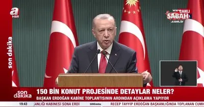 SON DAKİKA: Kabine Toplantısı sonrası Başkan Erdoğan’dan önemli açıklamalar! | Video
