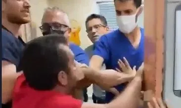 Kendisine ’maske tak’ diyen doktora saldırdı