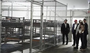 Trump’tan hapishane gezisi: En tehlikeli göçmenlerden bazılarını…