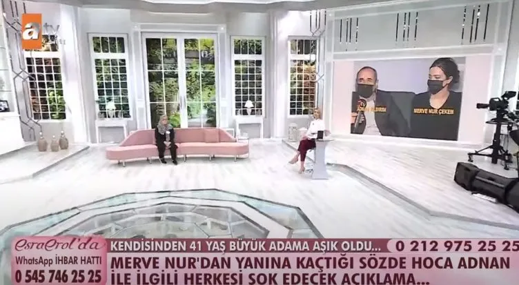 Esra Erol’da inanılmaz olay yaşandı! Merve Nur’dan herkesi şok edecek açıklama!