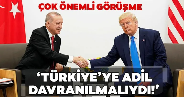 Son dakika haberi: Başkan Erdoğan ve Trump'tan önemli görüşme!