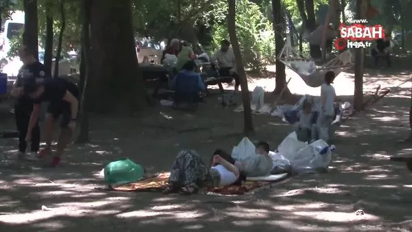 Kurban Bayramı'nı İstanbul'da geçirenler Belgrad Ormanı'na akın etti | Video