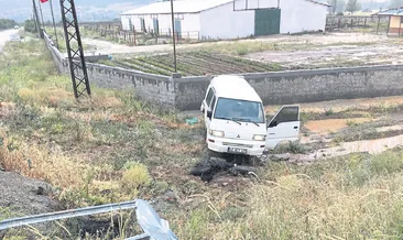 Hasatla birlikte kazalar başladı