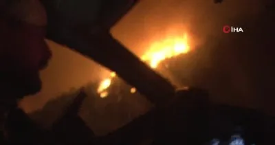 Milas’ta alevler Kemerköy Termik Santrali’ne ulaştı! Korku dolu anlar kameralara yansıdı… | Video