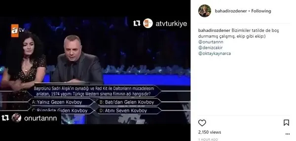 Ünlülerin Instagram paylaşımları (03.01.2018)