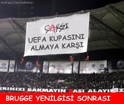 Beşiktaş Club Brugge Caps’leri...