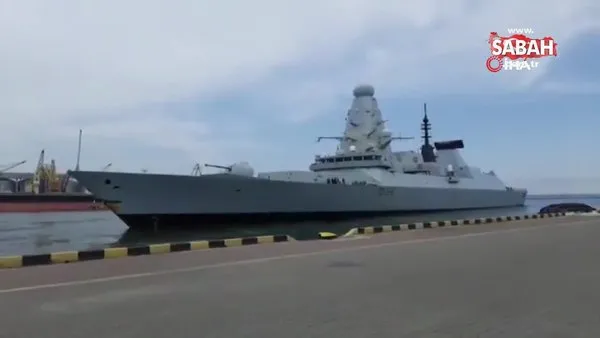 Rusya, Kırım'a yaklaşan İngiliz muhrip gemisine uyarı ateşi açtı | Video
