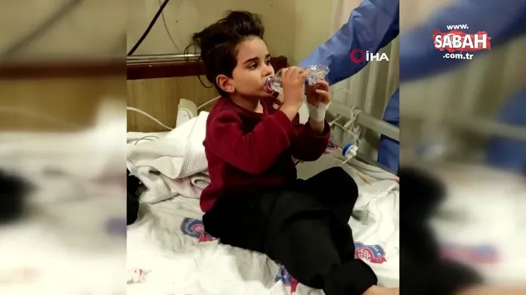 73 saat sonra kurtarıldı, ilk isteği su oldu | Video