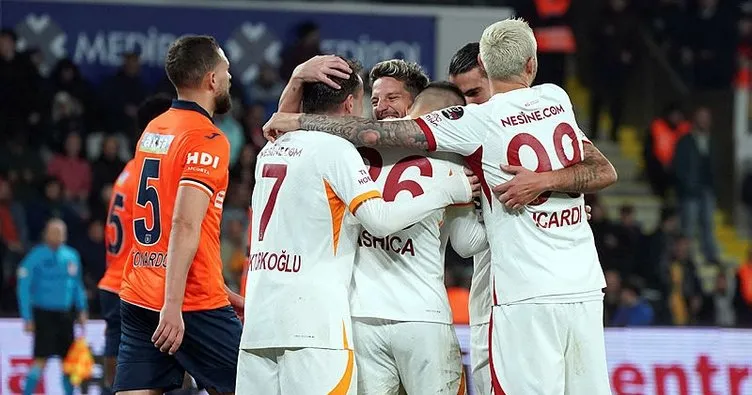 Son dakika Galatasaray haberleri: Galatasaray’dan tarihi galibiyet! Aslan, Başakşehir’i 7 golle yıktı...