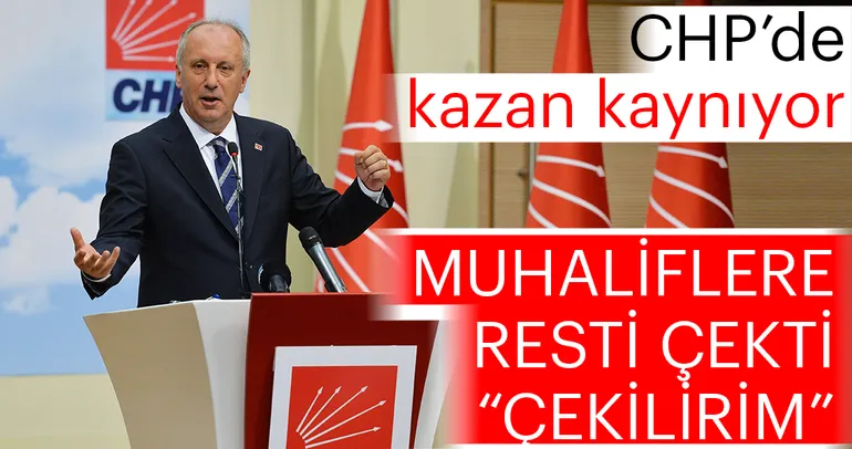 Muharrem İnce'den delegelere çağrı