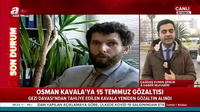 Osman Kavala, Emniyet'teki işlemlerin ardından Adliye'ye sevk edilecek | Video