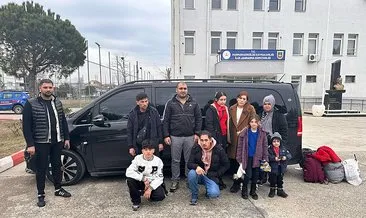Tekirdağ’da yurda giriş yaptığı belirlenen 10 düzensiz göçmen yakalandı