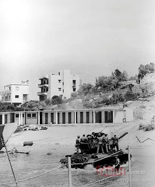 44. yıl dönümünde Kıbrıs Barış Harekatı’nın tarihi görüntüleri