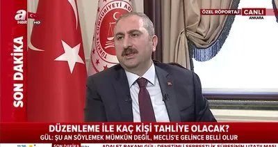 Adalet Bakanı Abdulhamit Gül’den canlı yayında önemli açıklamalar | Video