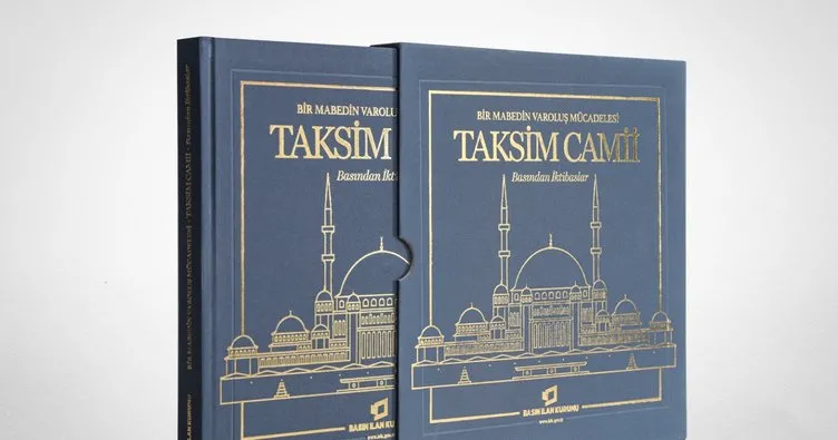 Başkan Erdoğan ön söz yazdı! Taksim Camii’nin tarihi serüveni bu kitapta!