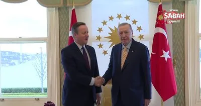 Başkan Erdoğan, Cameron’u kabul etti | Video