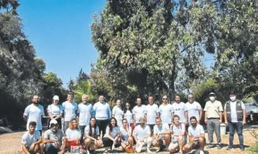 Gönüllüler caretta nöbetine başladı