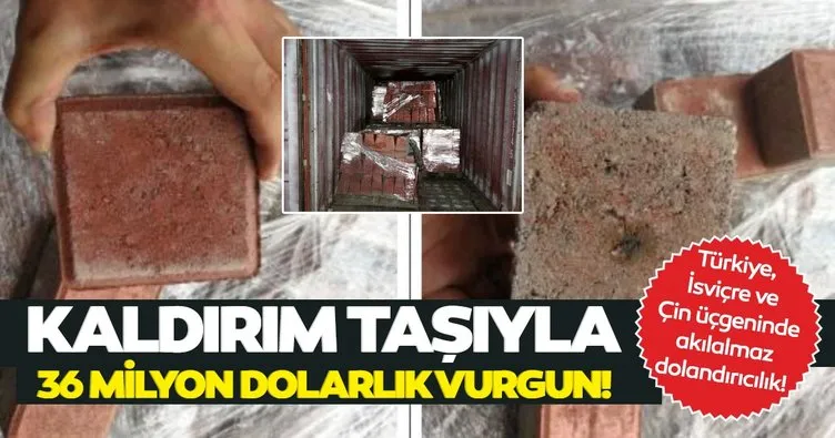 Son dakika: İstanbul’da kaldırım taşıyla 36 milyon dolarlık vurgun! Şoke eden detaylar ortaya çıktı...