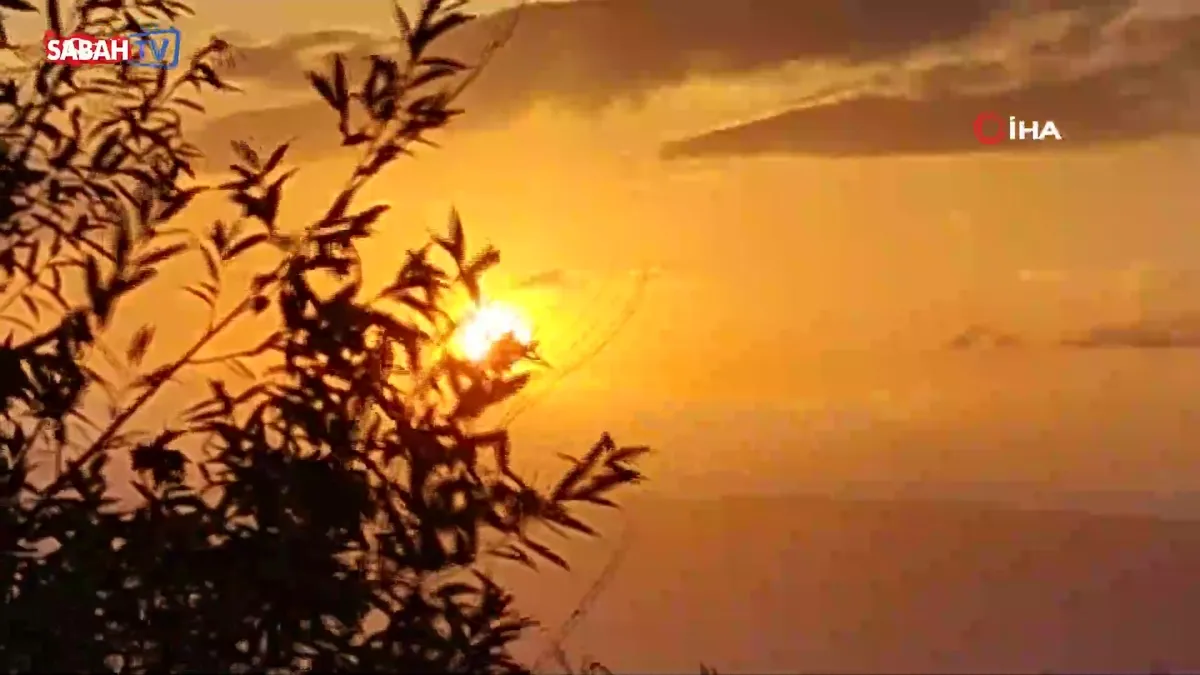 Ardahan’da gün doğumu mest etti | Video videosunu izle | Son Dakika Haberleri