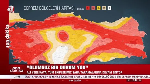 A Haber muhabiri 4,9 büyüklüğünde depremin hissedildiği Bursa'dan aktardı