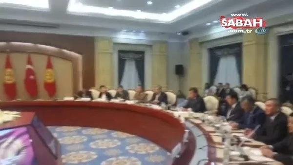Başkan Erdoğan Kırgızistan’da Yüksek Düzeyli Stratejik İşbirliği Konseyi toplantısını gerçekleştirdi