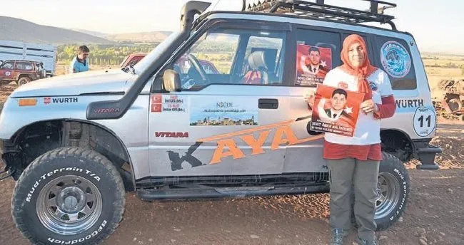 Şehit Halisdemir anısına off-road