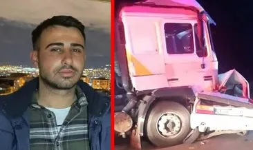 Manisa'da feci kaza! TIR ile otomobil birbirine girdi: 1 ölü #ankara