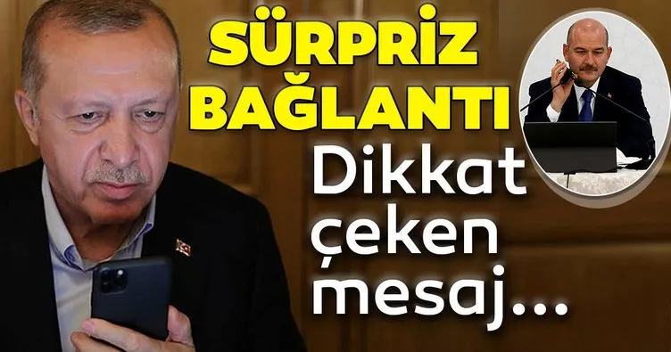 SON DAKİKA: Başkan Erdoğan sürpriz şekilde bağlandı: Sizler bizim gören gözümüzsünüz...