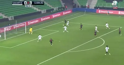 GOL | Sakaryaspor 0-4 Gençlerbirliği