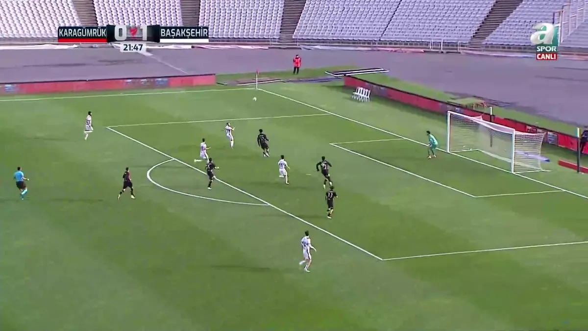 GOL | Fatih Karagümrük 0-2 RAMS Başakşehir videosunu izle | Son Dakika Haberleri