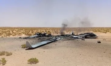 Libya Ordusu Sirte’de BAE’ye ait SİHA düşürdü