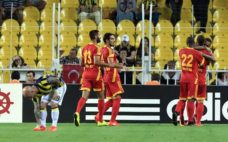 Fenerbahçe Kayserispor maçından kareler