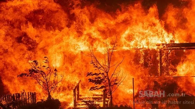 California eyalet tarihinin en büyük yangınıyla mücadele ediyor