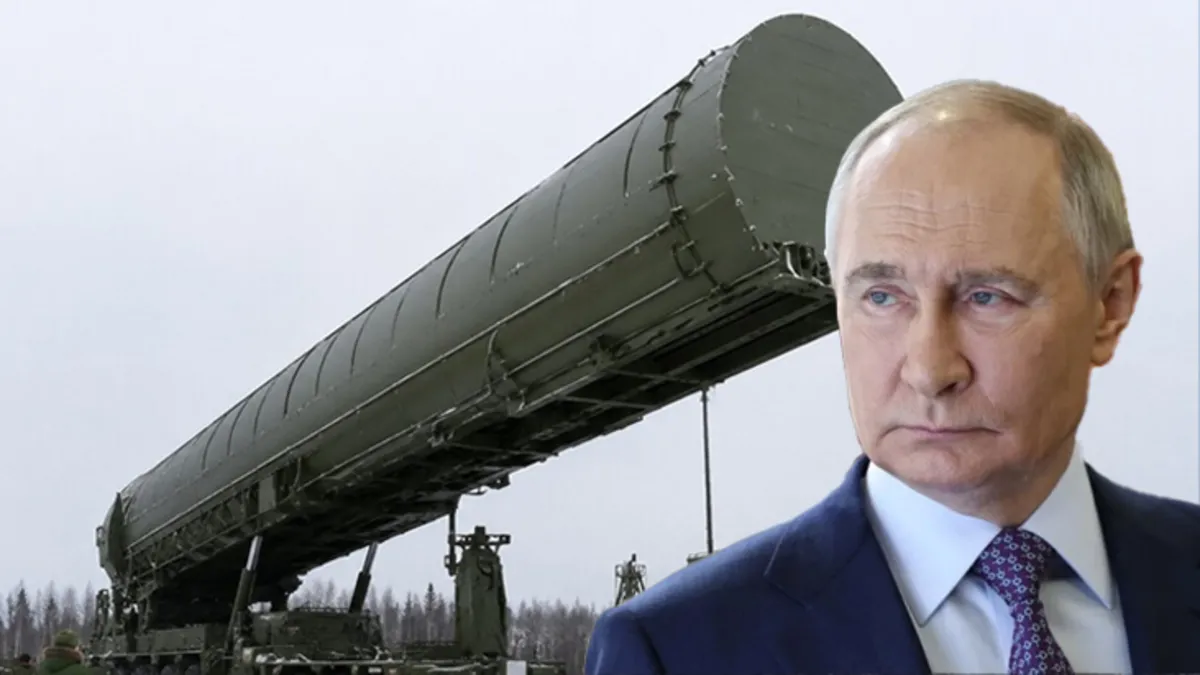 Putin bizzat duyurdu: Kıtalararası balistik füze “Sarmat” test için fırlatıldı Putin bizzat duyurdu: Kıtalararası balistik füze “Sarmat” test için fırlatıldı