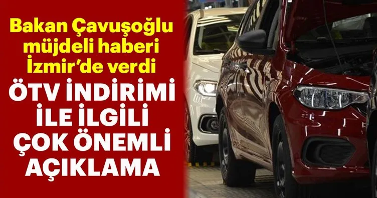 Çavuşoğlu’ndan taksiler için ÖTV sözü!