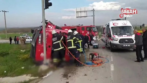 SON DAKİKA: Tekirdağ'da korkunç kaza! TIR, yolcu minibüsüne çarptı: 5 ölü, çok sayıda yaralı | Video