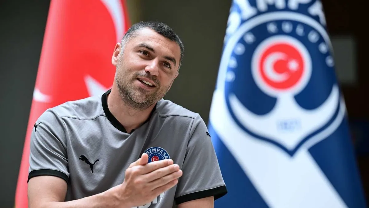 Kasımpaşa, Burak Yılmaz ile devam kararı aldı Kasımpaşa, Burak Yılmaz ile devam kararı aldı