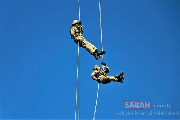 Dağların kartallarının nefes kesen eğitimi