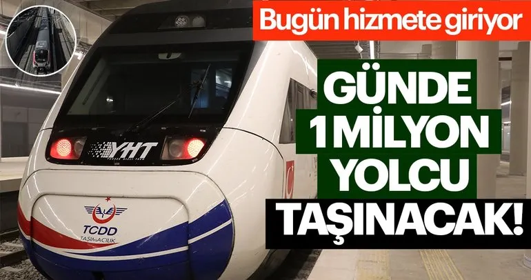 Son dakika: Açılışı Başkan Erdoğan yapacak! Günde 1 milyon yolcu taşınacak