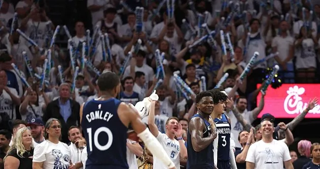 NBA: Timberwolves, Batı Konferansı finaline yükseldi!