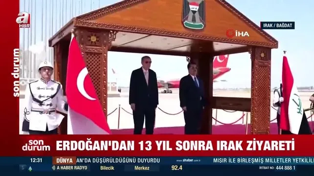 SON DAKİKA: Başkan Erdoğan'dan Irak'a tarihi ziyaret: 13 yıl sonra bir ilk! Yeni dönemin kapılarını aralayacak | Video