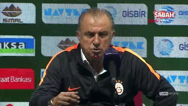 Fatih Terim'in Çaykur Rizespor maçı sonrası açıklamaları | Video