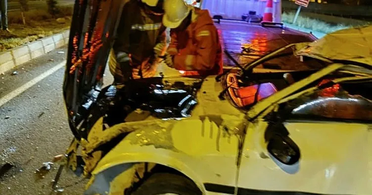 Mardin’de feci kaza! Otomobil takla attı: 8 yaralı