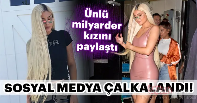 Ünlü milyarder kızını paylaştı sosyal medya çalkalandı!